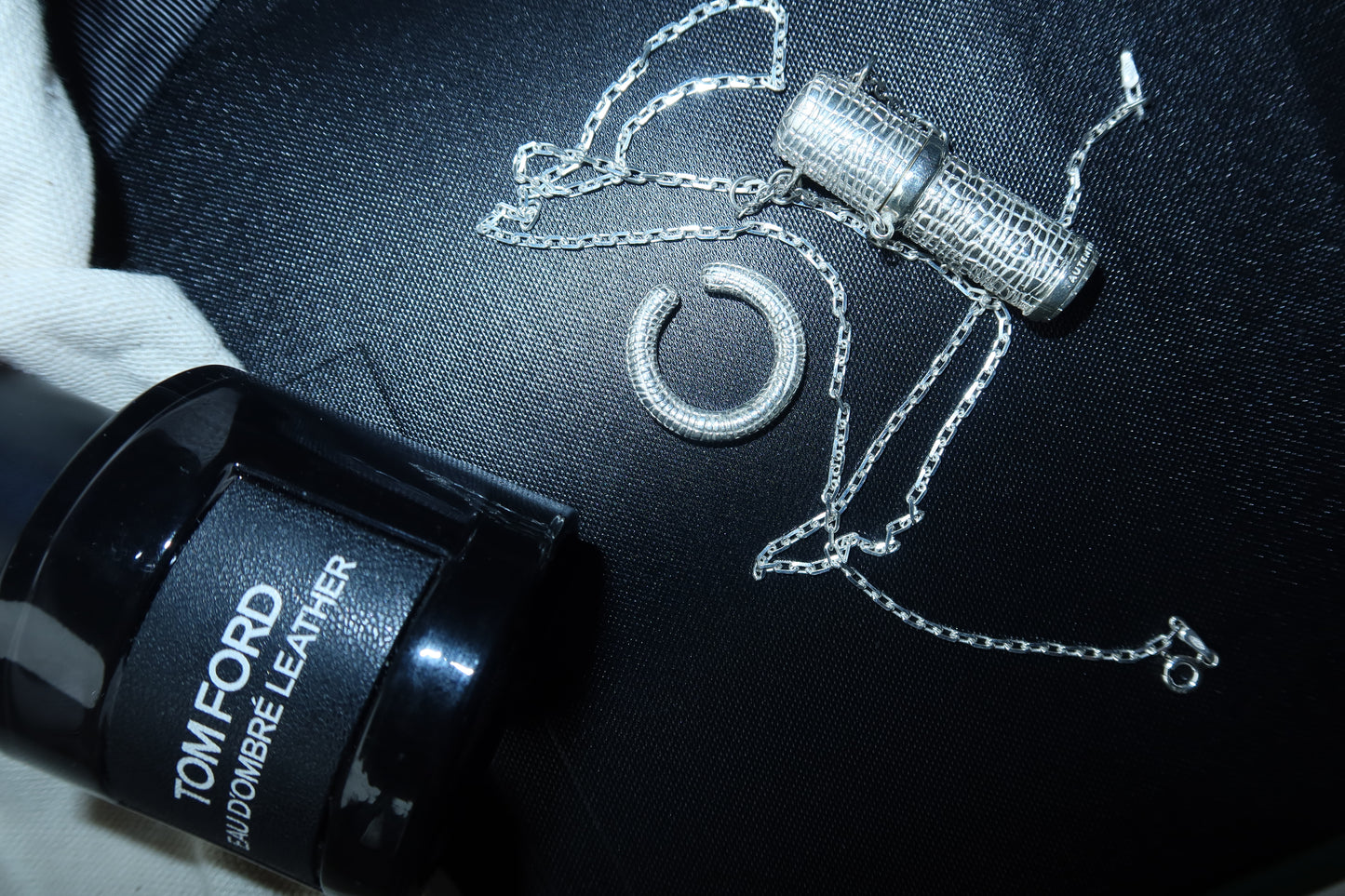 Perfume case in silver 925