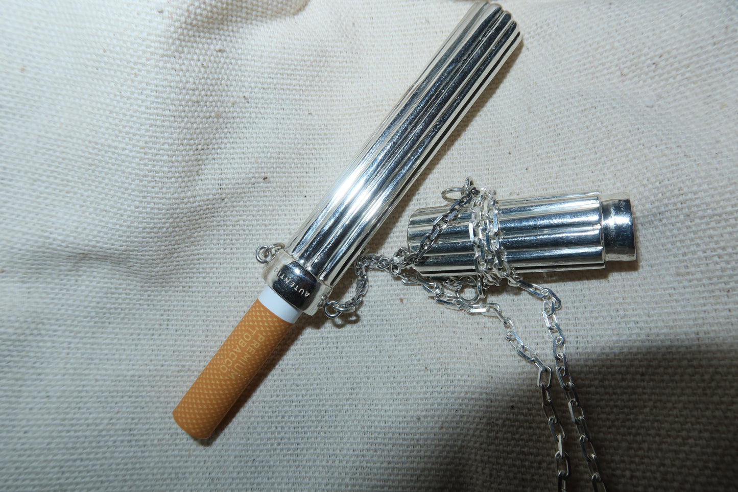 Sig or love letter case in silver 925