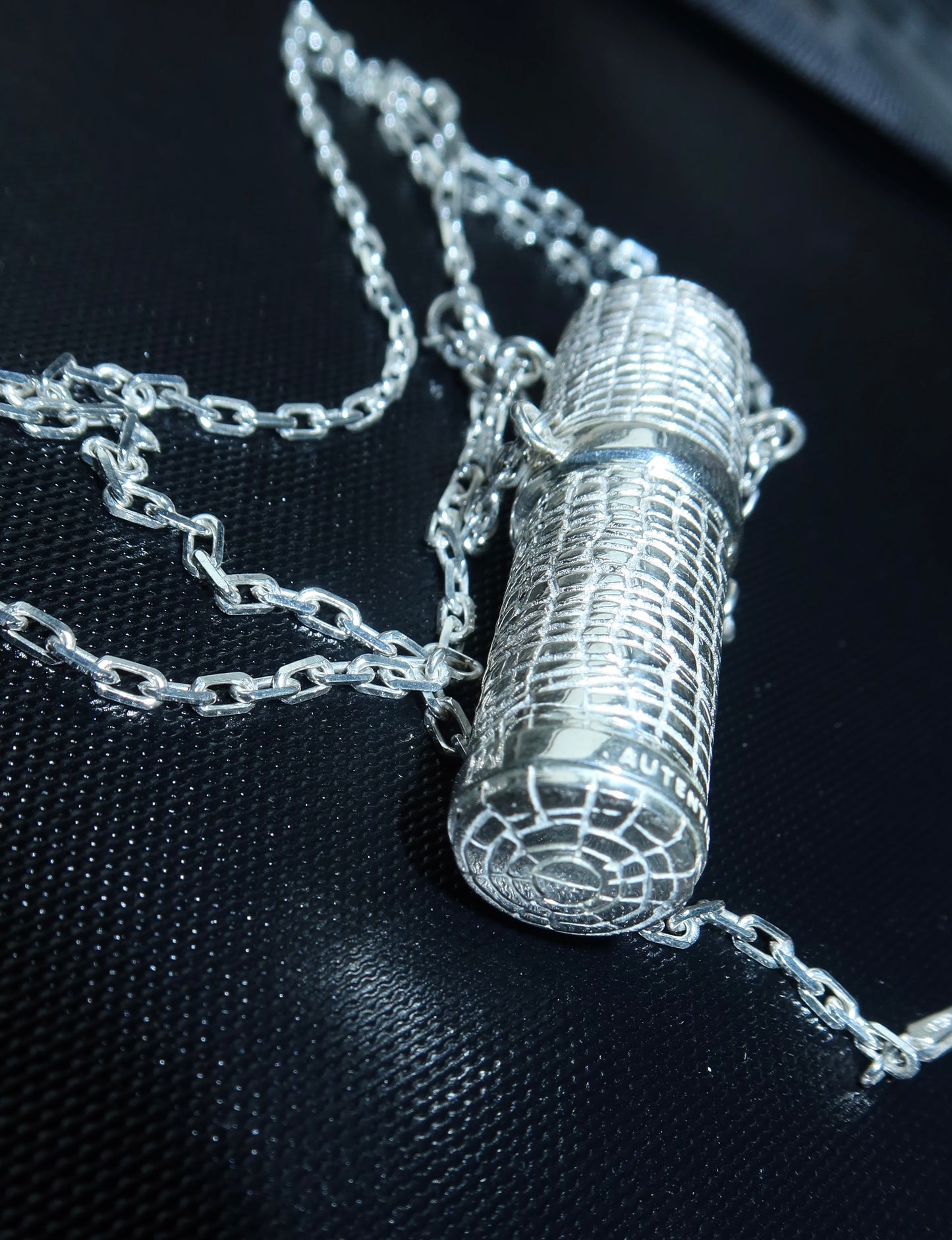 Perfume case in silver 925