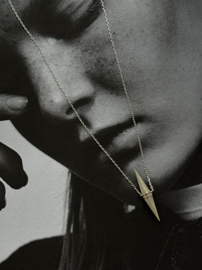 AUTENTIQ PENDANT LONG IN SILVER