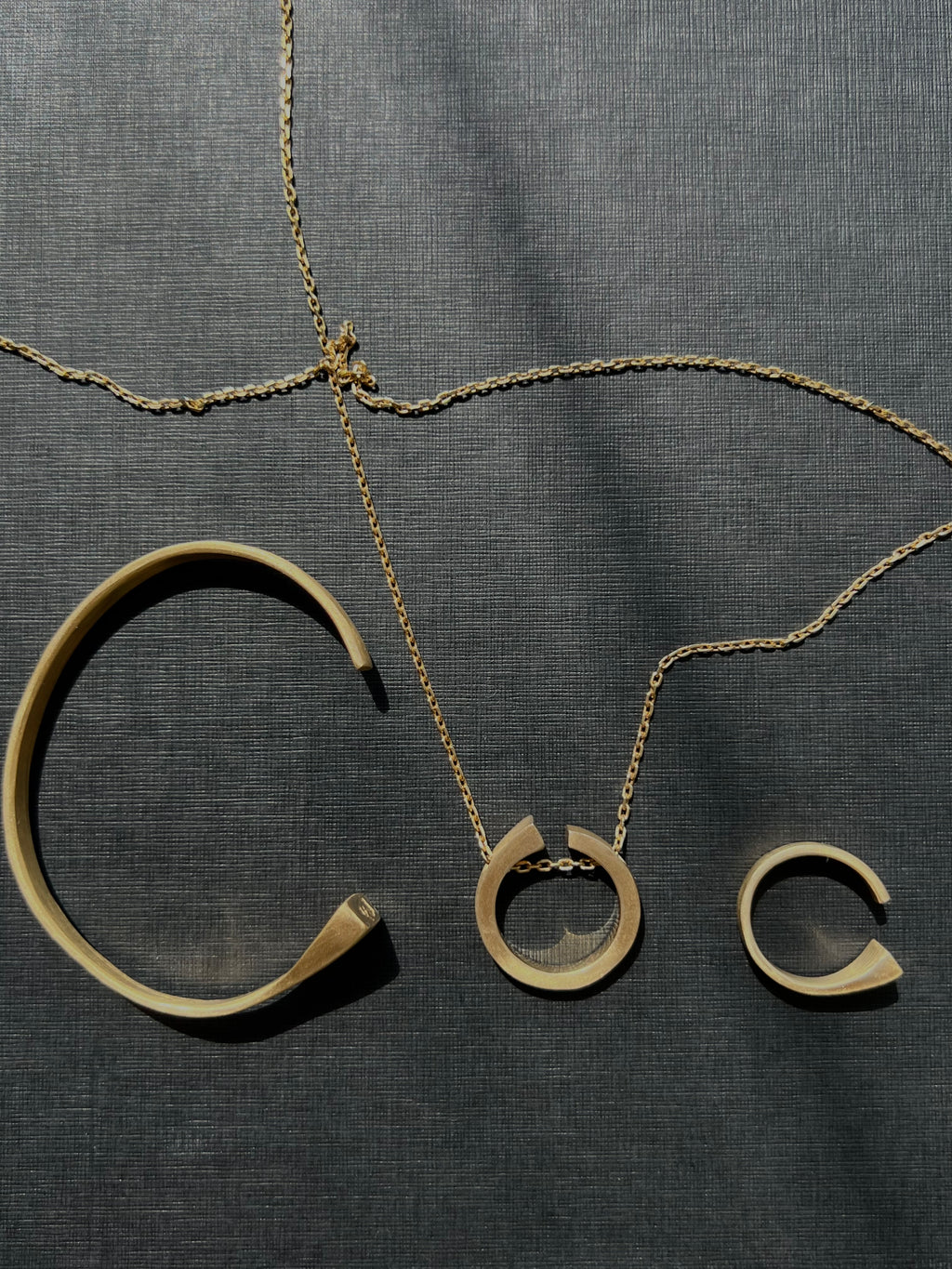 Basic pendant gold plated