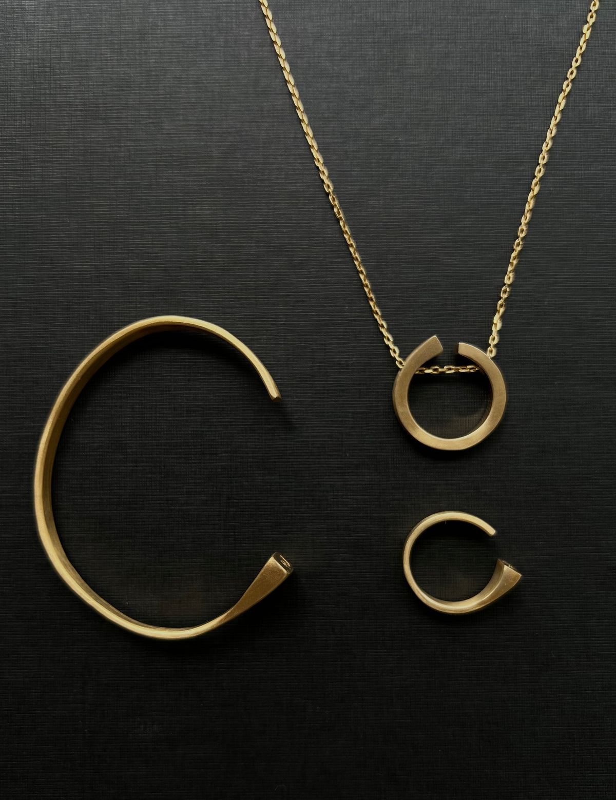 Basic pendant gold plated