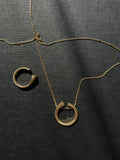 Basic pendant gold plated