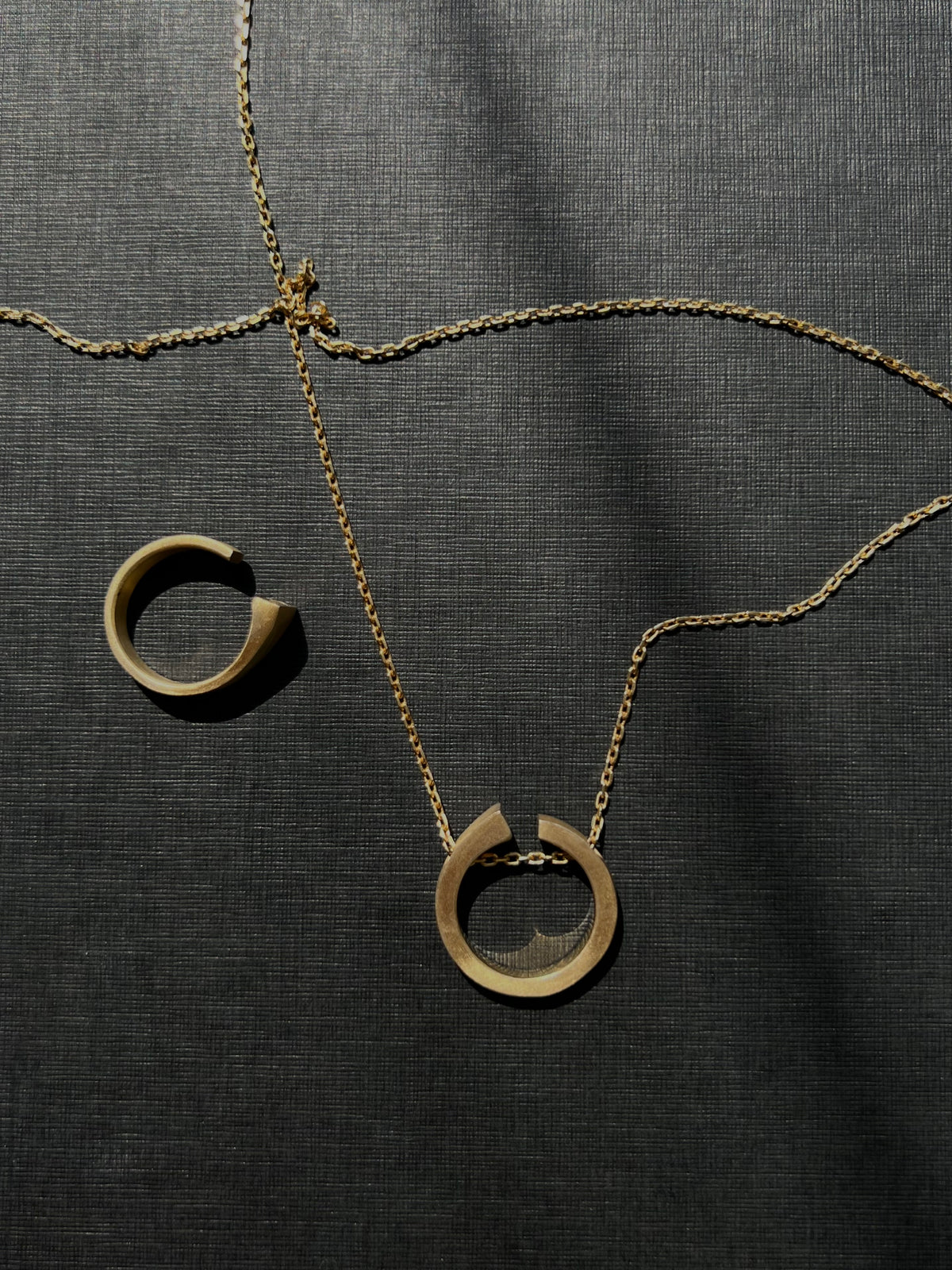 Basic pendant gold plated