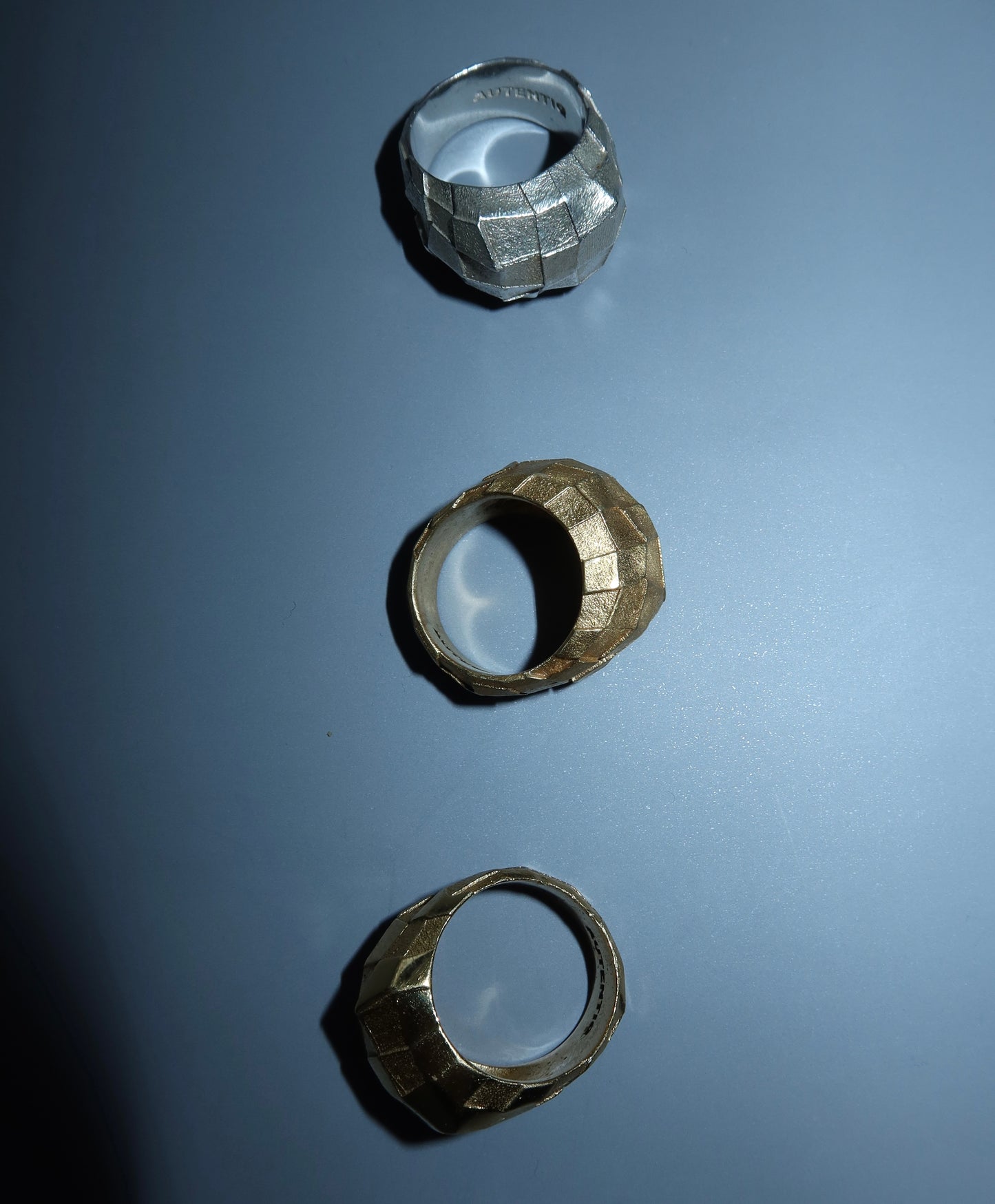 RING AUTENTIQ MATTE-GOLD PLATED 24K