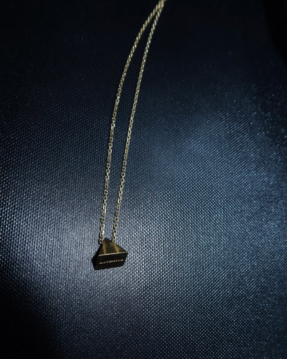 AUTENTIQ PENDANT SHORT GOLD PLATED 24K