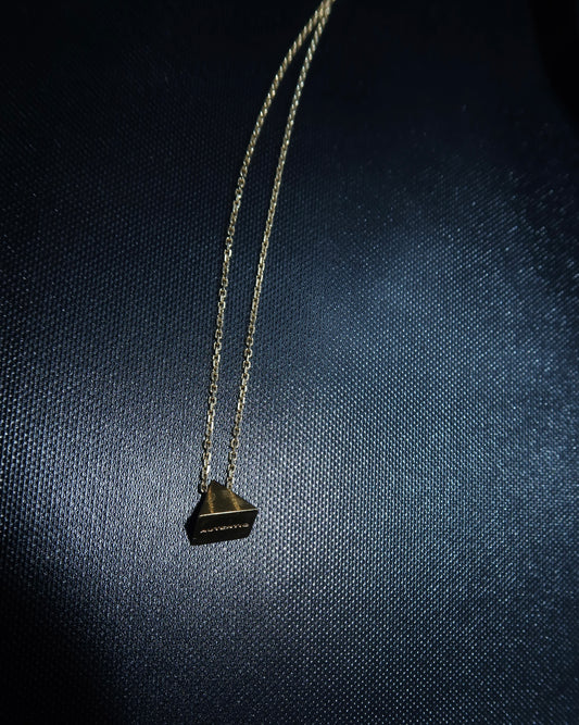 AUTENTIQ PENDANT SHORT GOLD PLATED 24K