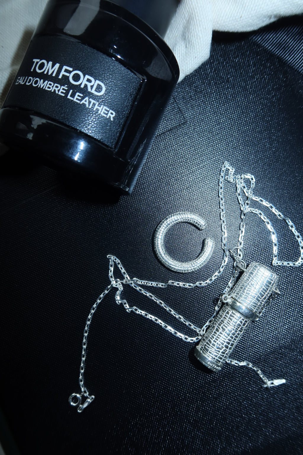 Perfume case in silver 925