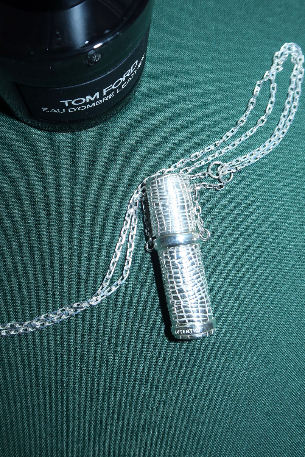 Perfume case in silver 925