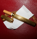 Sig case gold plated