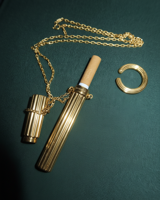 Sig or love letter case gold plated 24K
