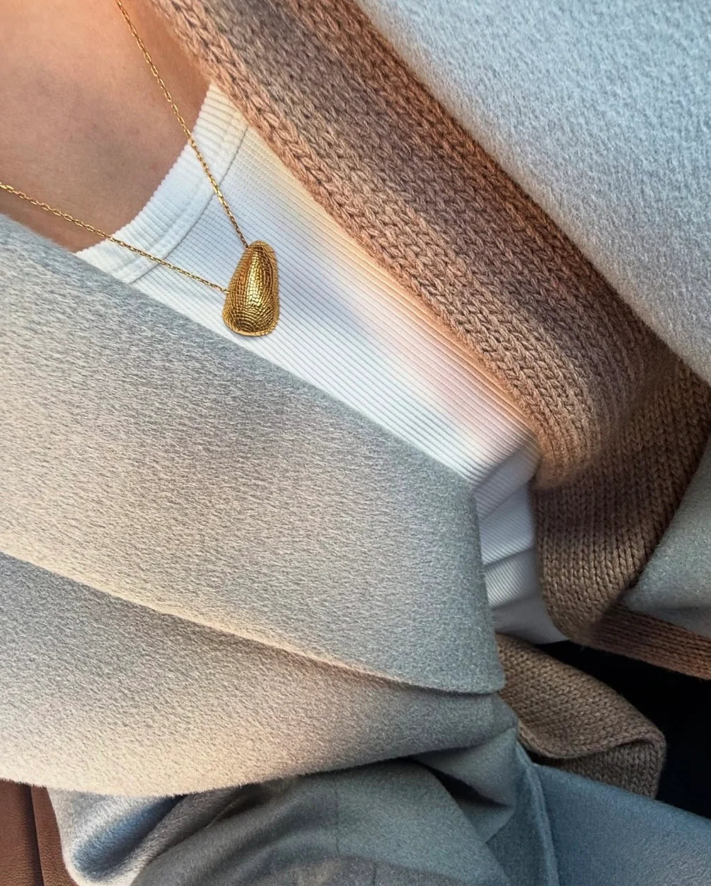 Pendant Volition gold plated