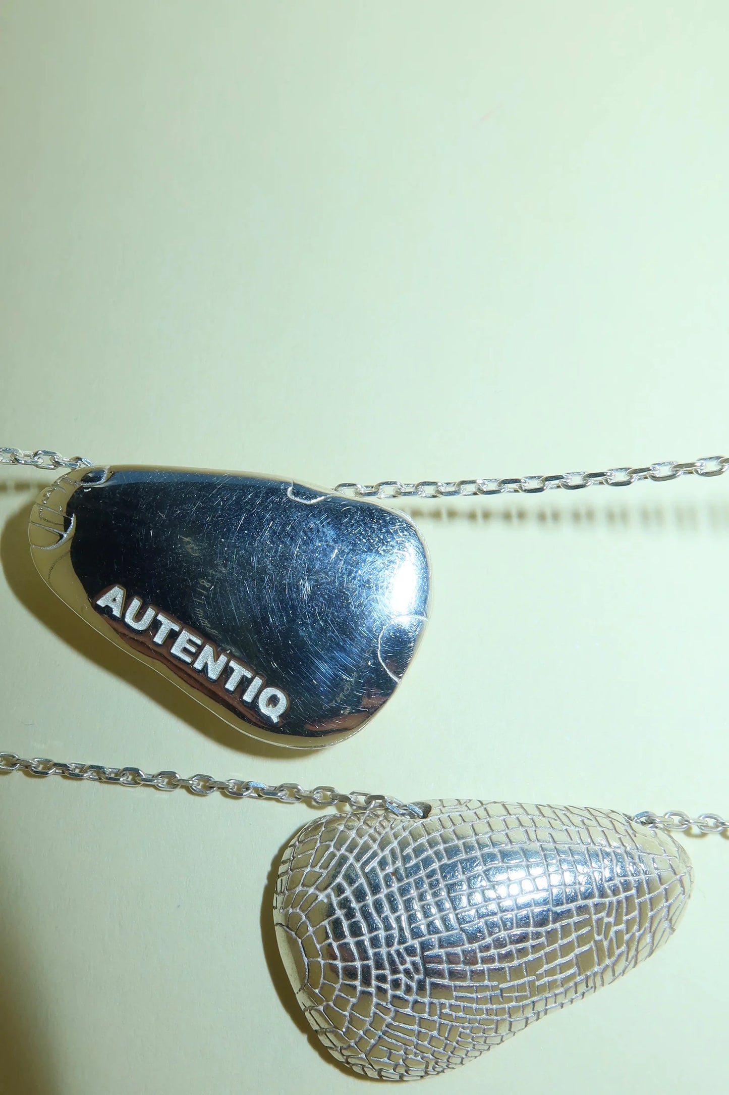 Pendant Volition in silver