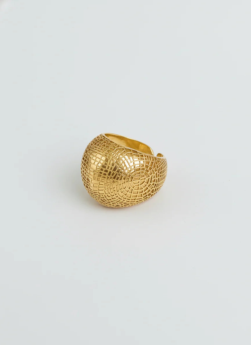 Ring Volition gold plated