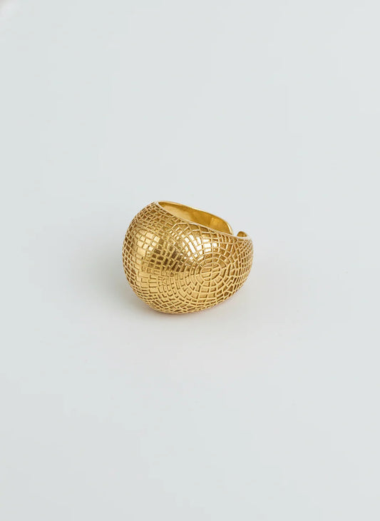 Ring Volition gold plated
