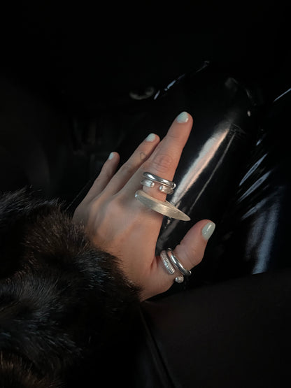 Essence Revealed. Ring 3 in silver