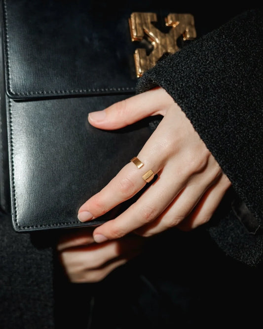 Ring Everlast gold plated