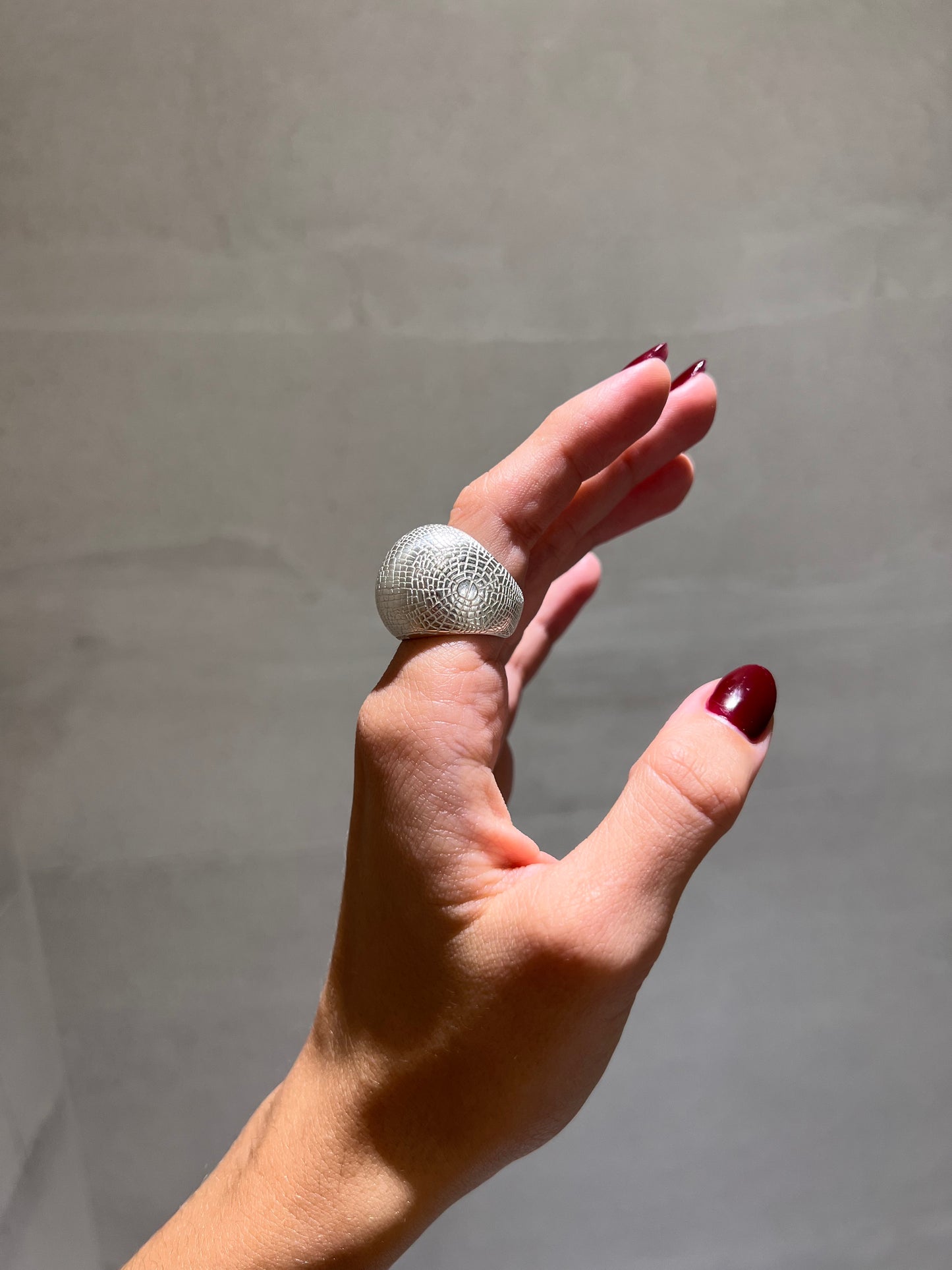 Ring Volition in silver