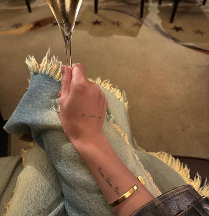 Bracelet gold plated 24K