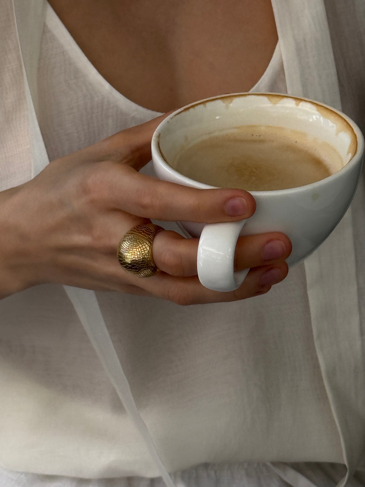 Ring Volition gold plated