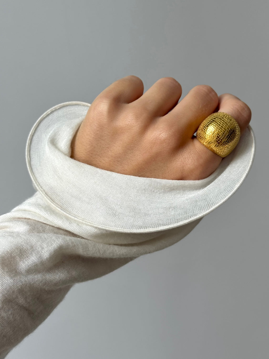 Ring Volition gold plated