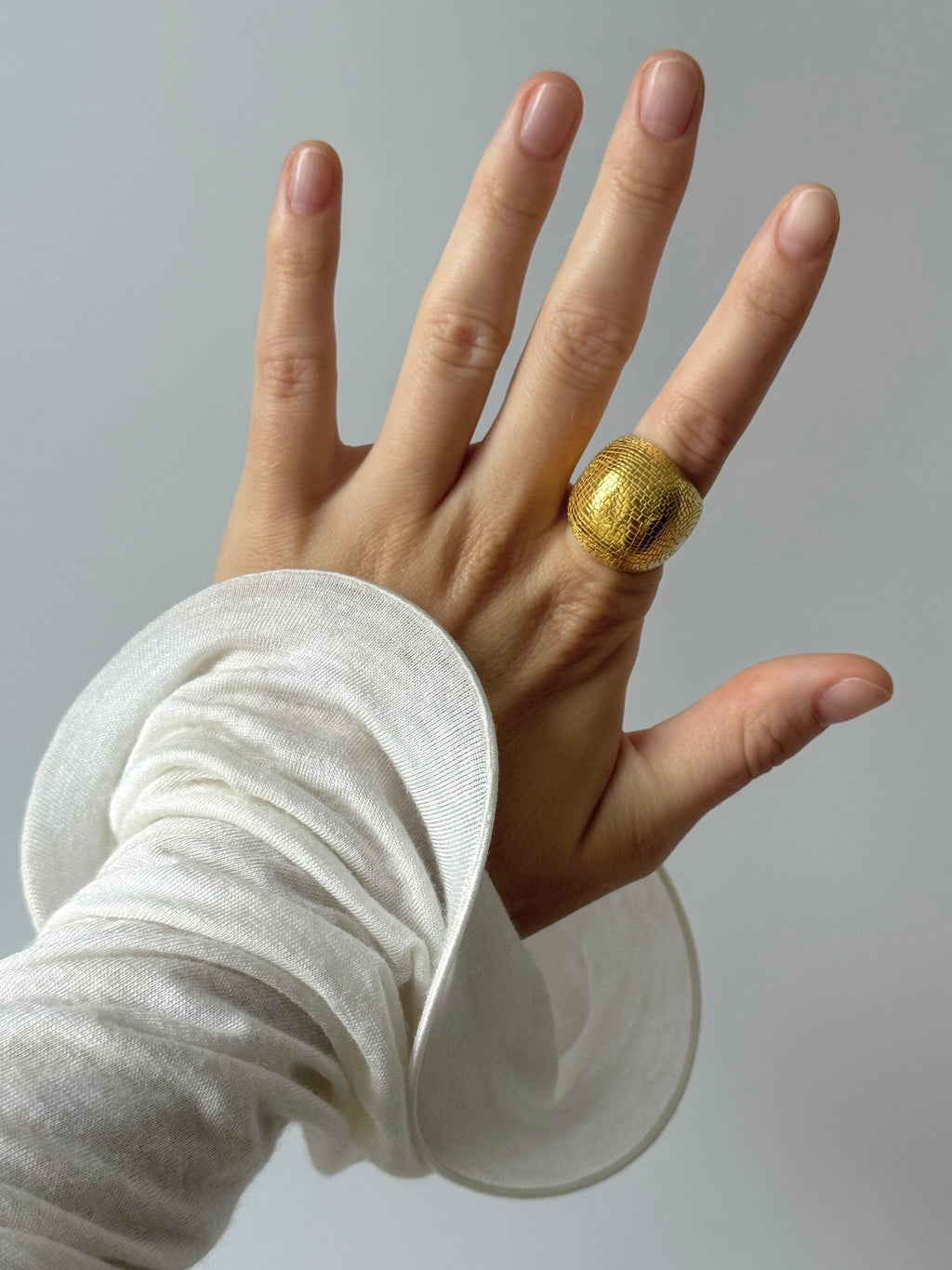 Ring Volition gold plated