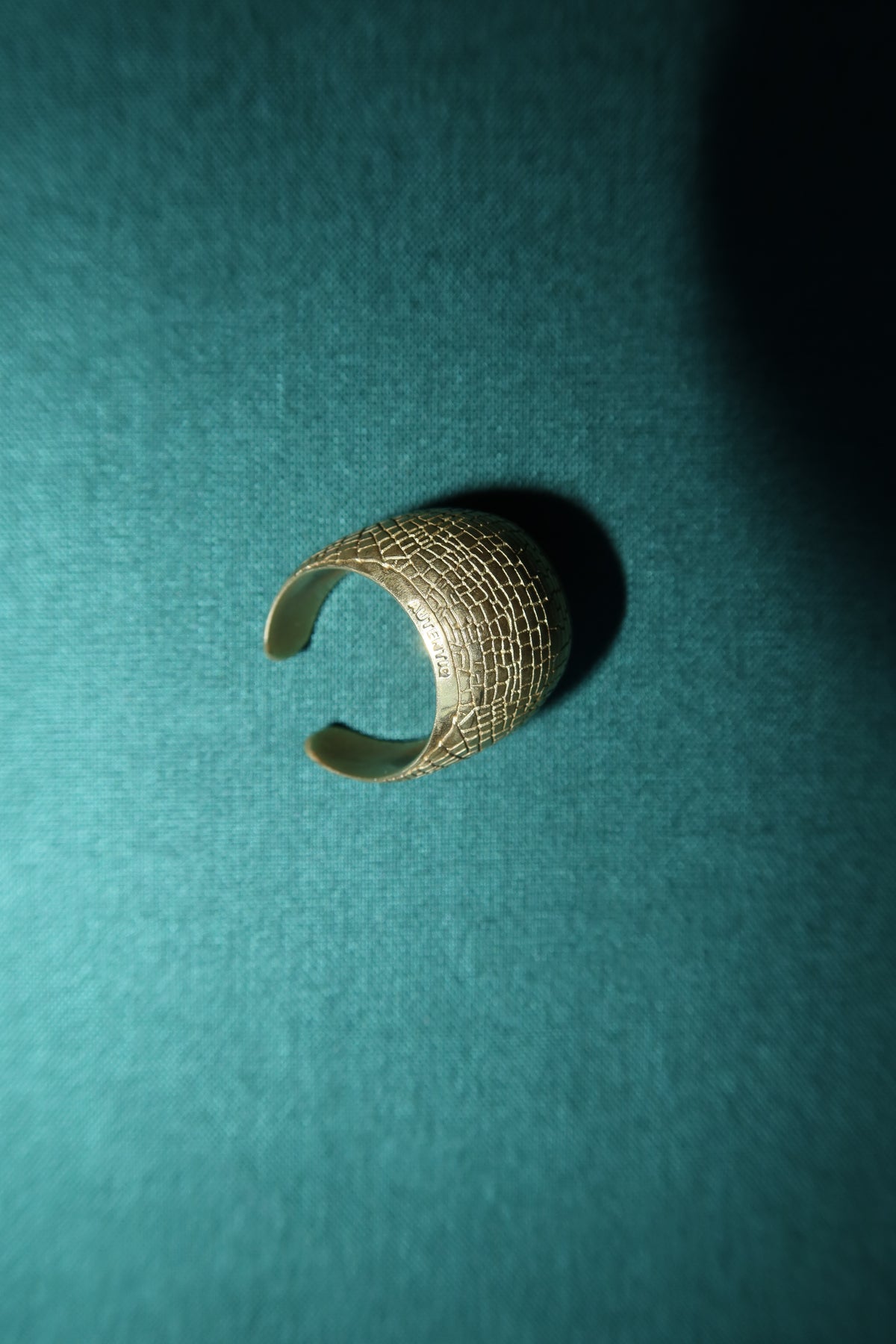 Ring Volition gold plated